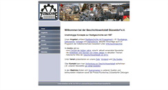 Desktop Screenshot of geschichtswerkstatt-duesseldorf.de